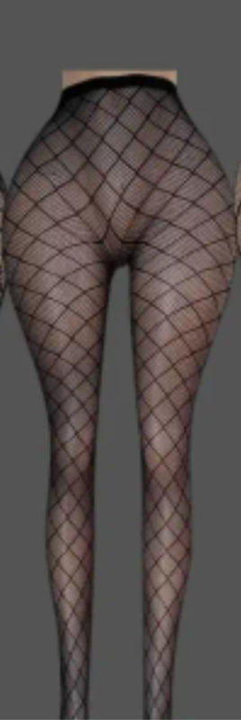 Küçük resim: AĞ FİLE DESENLİ FANTEZİ KÜLOTLU ÇORAP