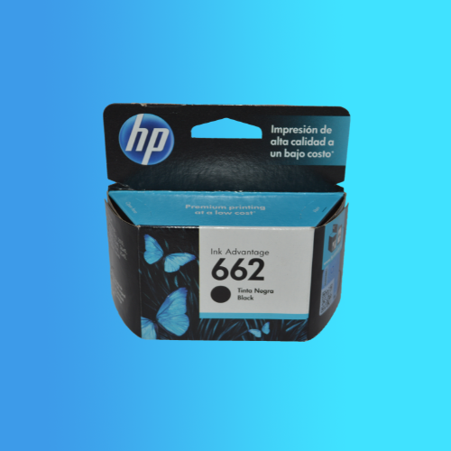 Tinta para impresora HP 662 color negro