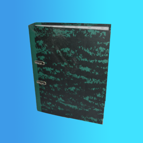 Carpeta registradora verde con argollas Wilson Jones