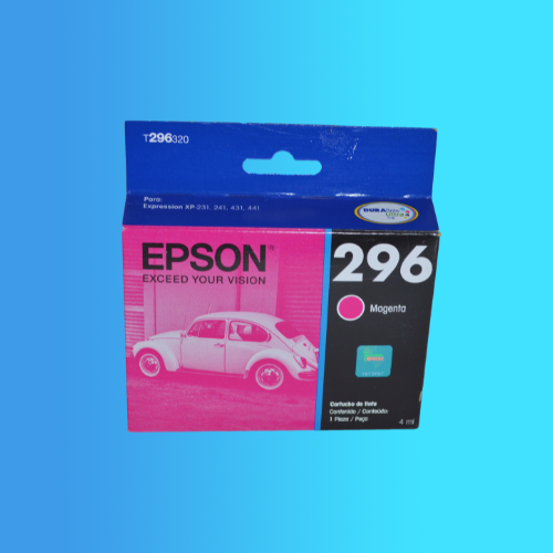 Tinta para impresora Epson 296 color magenta