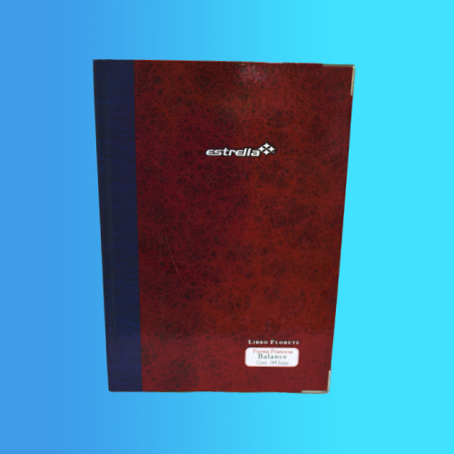 Libro florete balance de 96 hojas Estrella