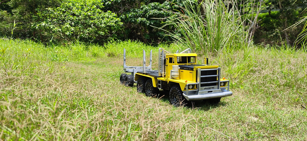 Thumbnail: DIGITAL FILE Crawler P12 TRX6 logging bed and trailer - 1/10 RC body attachment