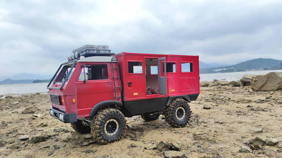 Thumbnail: DIGITAL FILE Crawler G90 4x4 Expedition Suite - 1/10 RC body attachment