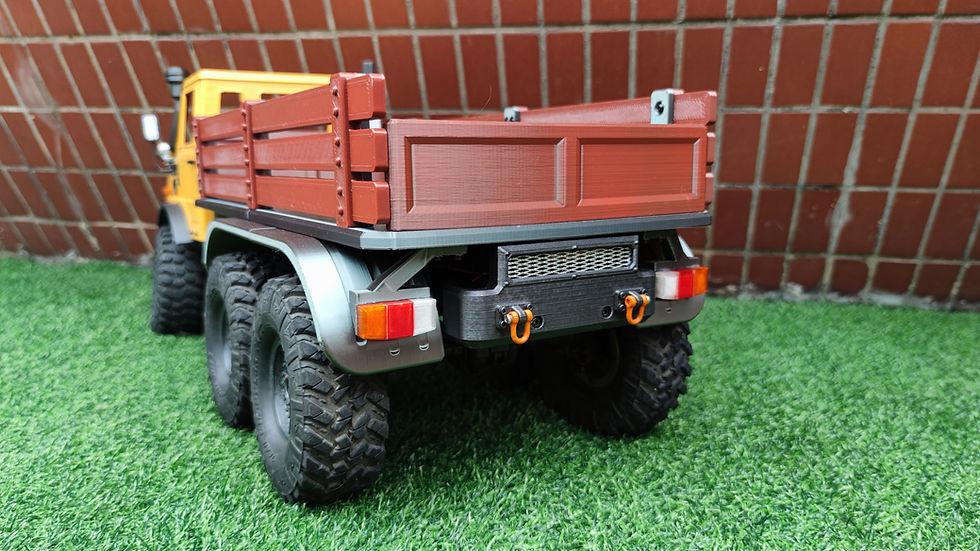 Thumbnail: DIGITAL FILE Crawler Bog 406 Single Cab TRX6 Flatbed - 1/10 RC body attachment