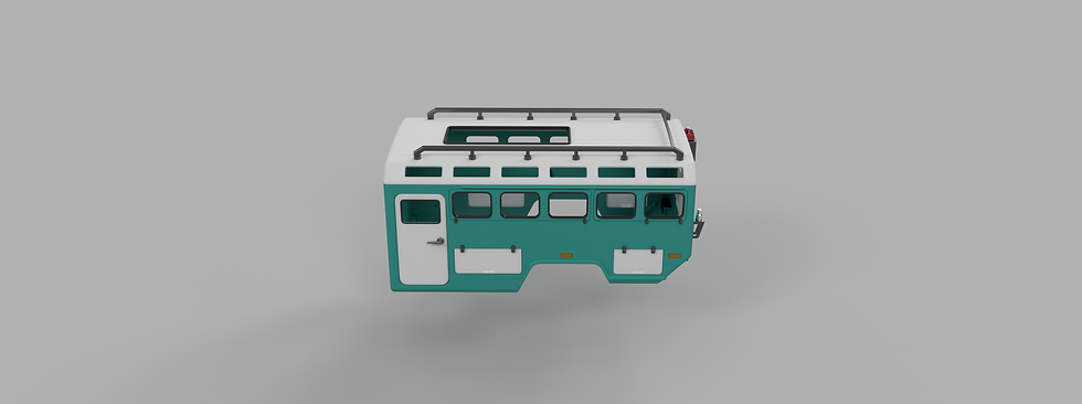 Thumbnail: DIGITAL FILE Crawler 4320 Expedition Long Cab - 1/10 RC body attachment