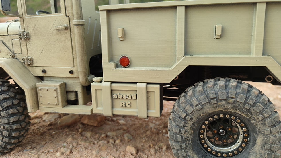 Thumbnail: DIGITAL FILE - M939 4x4 Sideboard Flatbed 313mm 324mm - 1/10 RC body