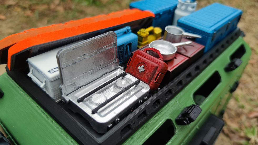 Thumbnail: DIGITAL FILE 1/10 Offroad Expedition Trailer