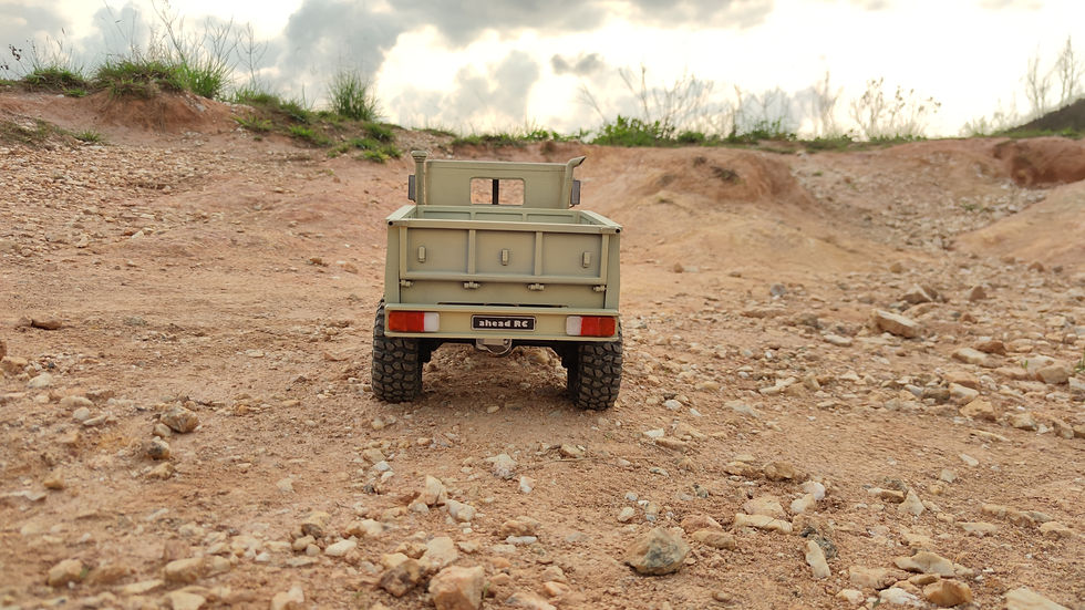 Thumbnail: DIGITAL FILE - M939 4x4 Sideboard Flatbed 313mm 324mm - 1/10 RC body