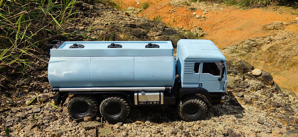 Thumbnail: DIGITAL FILE Crawler TGA Fuel Carrier TRX6 - 1/10 RC body attachment
