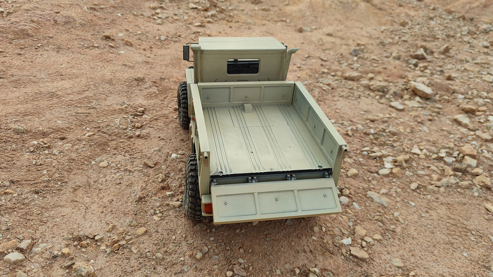 Thumbnail: DIGITAL FILE - M939 4x4 Sideboard Flatbed 313mm 324mm - 1/10 RC body