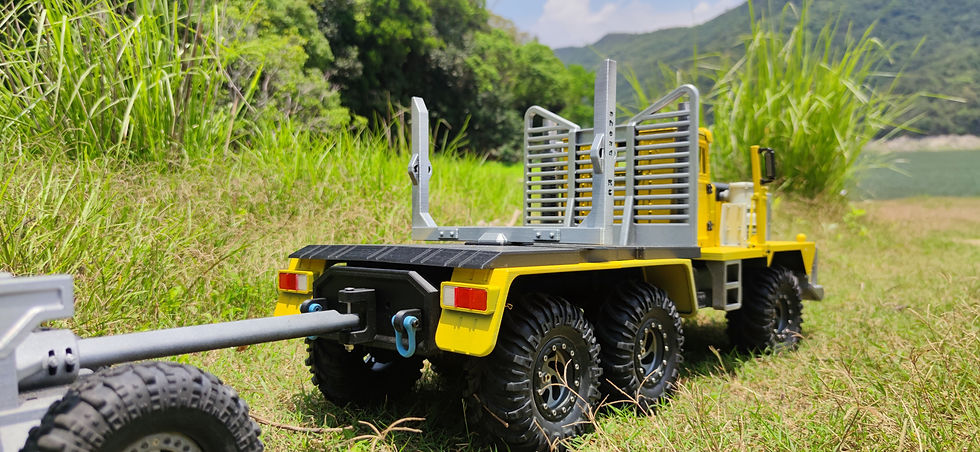 Thumbnail: DIGITAL FILE Crawler P12 TRX6 logging bed and trailer - 1/10 RC body attachment