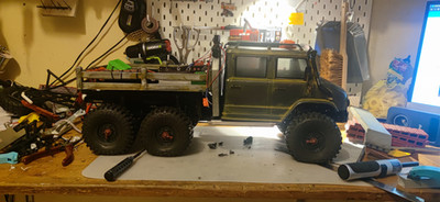 ahead RC custom build TRX6 UMG10 Unimog 406
