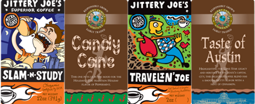 On-Demand Label Printing - Coffee Labels