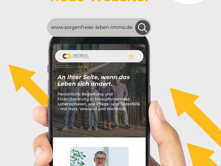 Unsere neue Website ist endlich online!