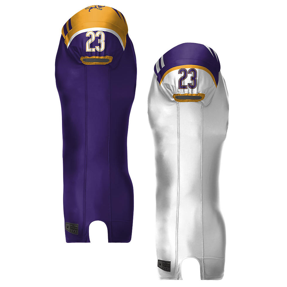 Thumbnail: Custom Youth Reversible Football Jersey

