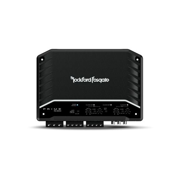 RF R2-300X4 - Rf Prime Amp 50 Watts X4 @ 4 Ohms Or 150 Watts X 2 @ 4 Ohms...