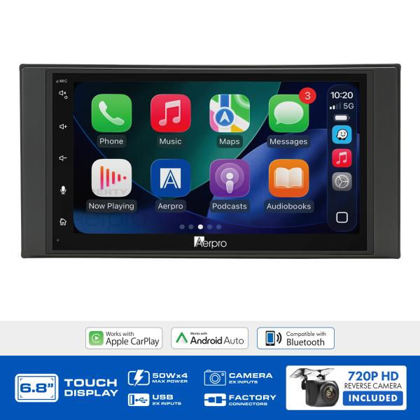 AX9135K 6.8" Multimedia receiver to suit Nissan various models 2008-2020