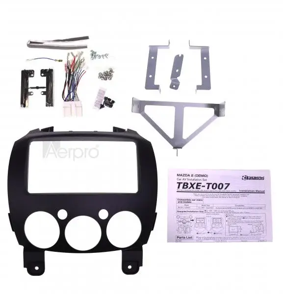 Aerpro FP9807 Kanatechs professional install kit to suit Mazda 2