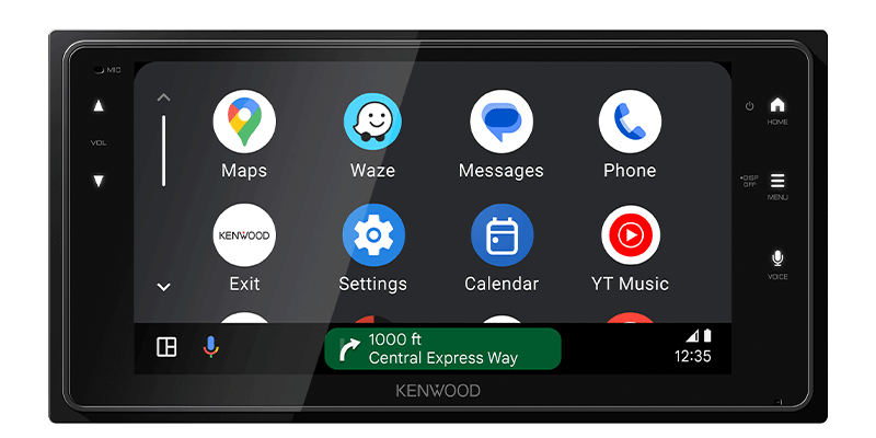 Thumbnail: Kenwood DMX723WS Monitor with Receiver 6.8" 200mm Digital Multimedia Receiver