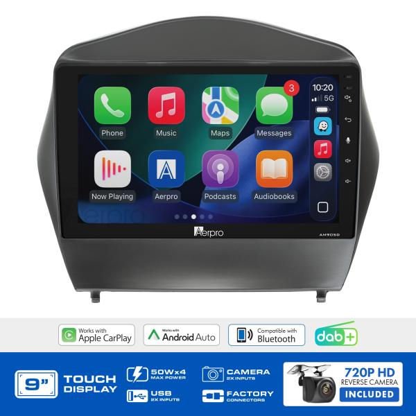 AMDHY8 9" Multimedia receiver to suit Hyundai ix35 2009-2013