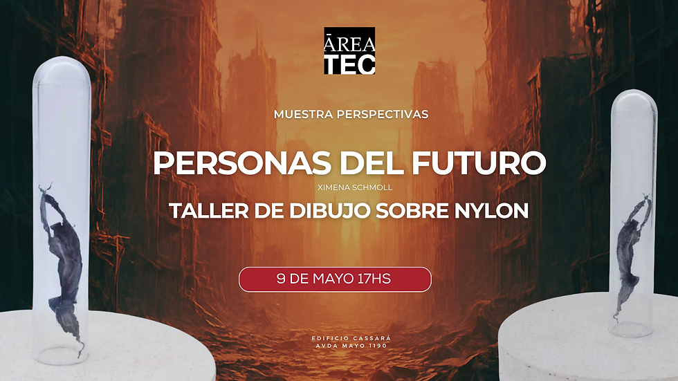Personas del futuro. Taller para niños por Ximena Schmoll en Areatec.