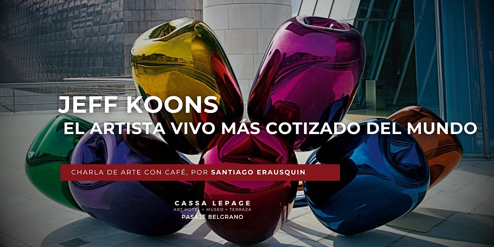 Jeff Koons: el artista vivo más cotizado del mundo