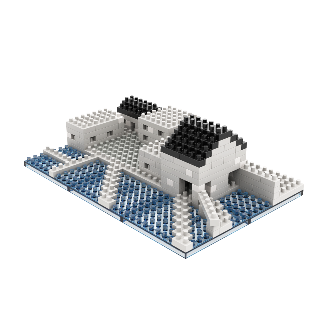 石之美術館微積木 (隈研吾)