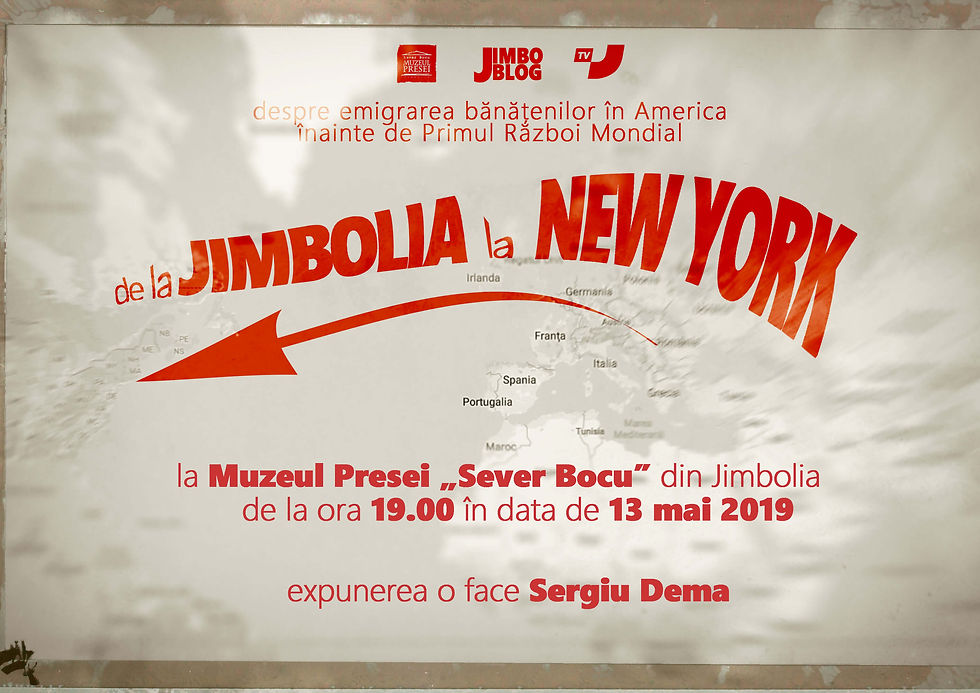 de la JIMBOLIA la NEW YORK