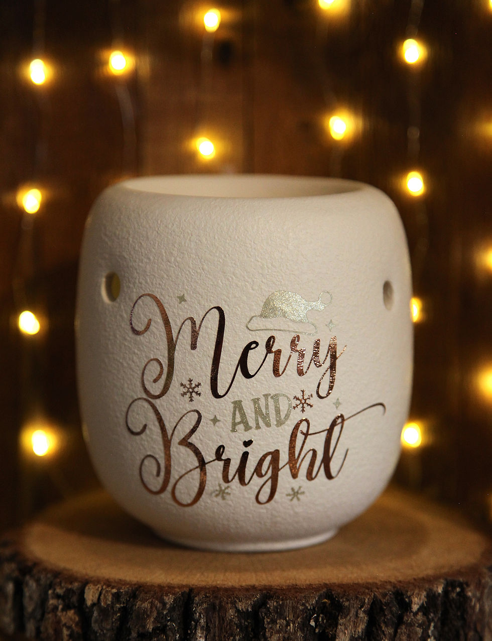 Brûle-parfum Merry and Bright + 1 fondant parfumé