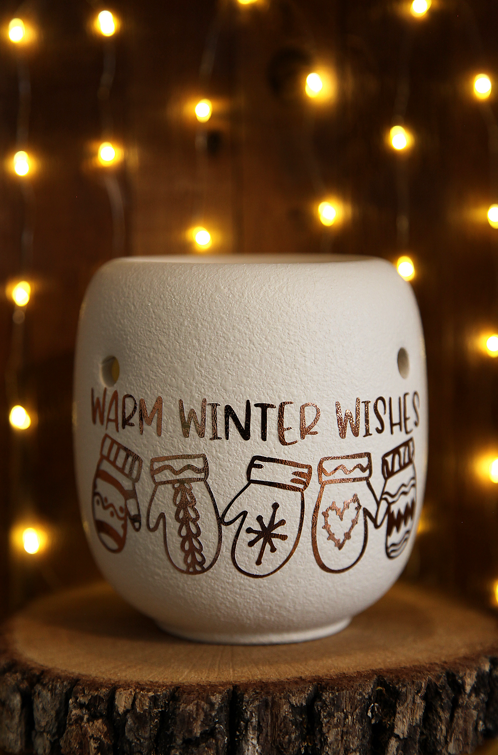 Brûle-parfum Warm Winter Wishes + 1 fondant parfumé