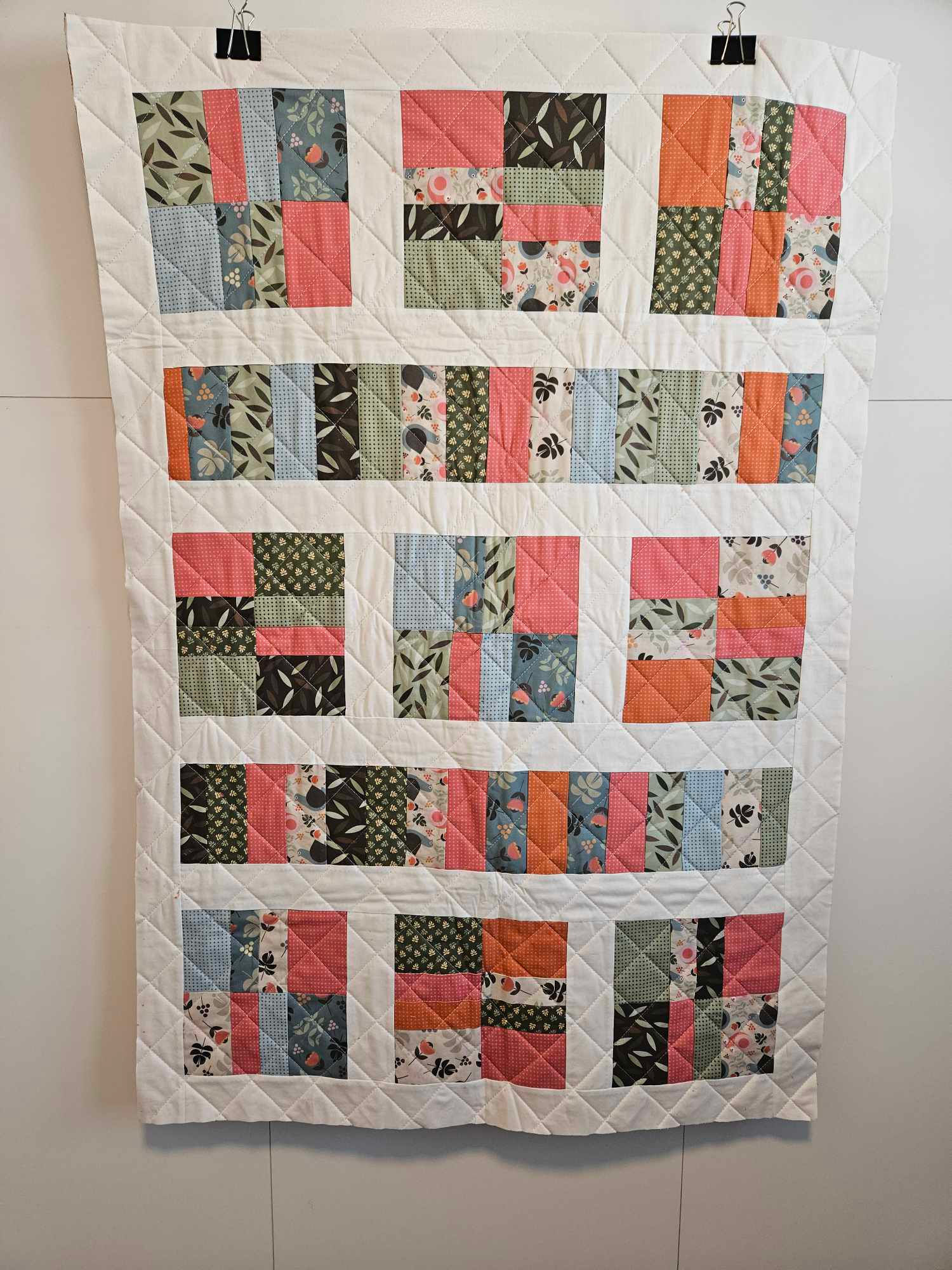 Botanical Baby Quilt Small