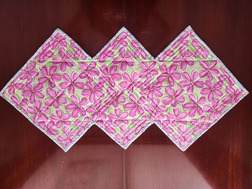 Thumbnail: Double Square Table Runner