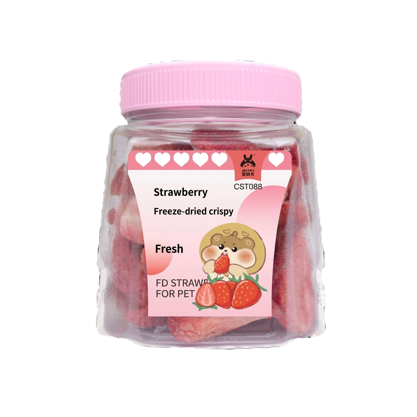 Small Freeze Dried Strawberries