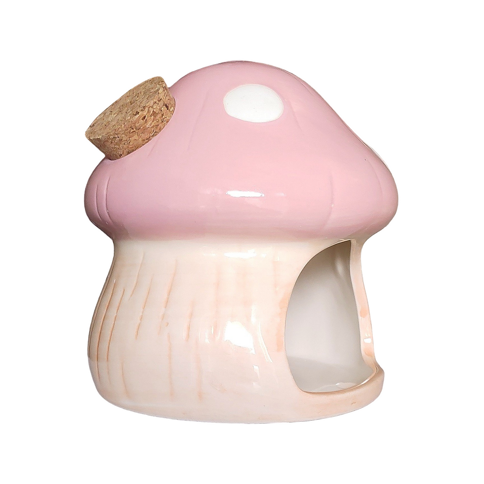 Thumbnail: Ceramic Mushroom Hide Pink - Large