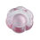Thumbnail: Pink Glass Flower Water Bowl 