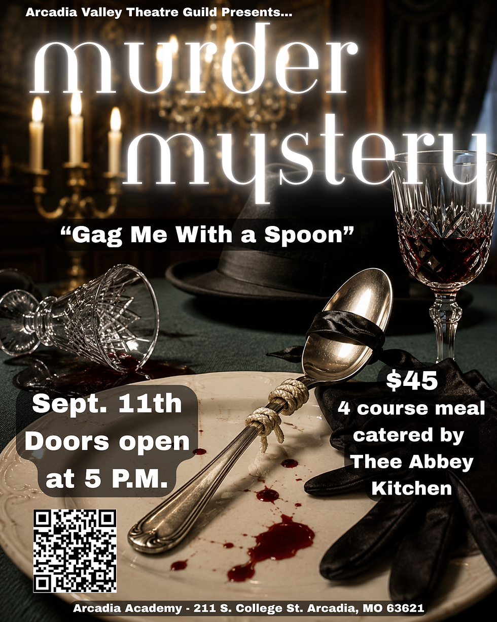 Murder Mystery Dinner Theatre (Friday)