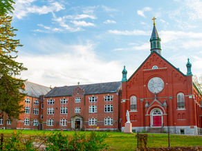 St. Joseph's Chapel and Arcadia Academy Administration North campus view