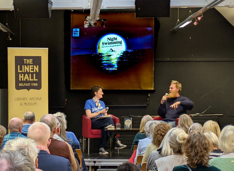 Linen Hall Library Al Mennie and Cathy Clugson