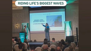 Rich and I Speaking at Leisure Conference