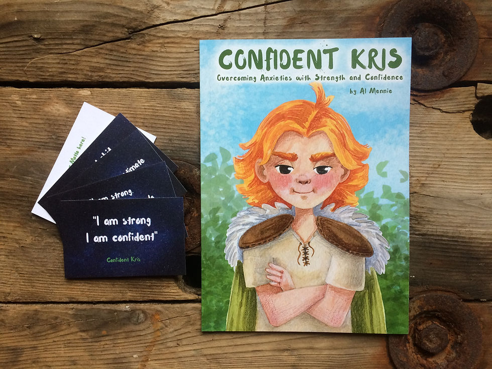 Thumbnail: Confident Kris. Overcoming Anxieties with Strength and Confidence by Al Mennie
