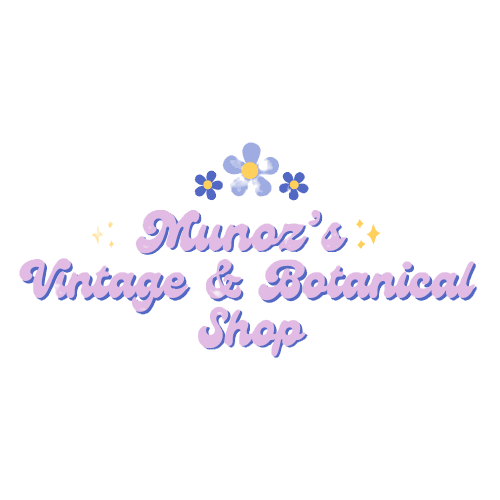 Munoz's vintage shop logo