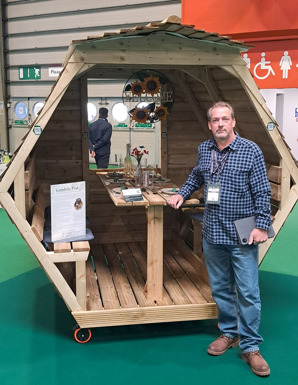 Gondola Seating Pod Exhibition at GLEE 2026