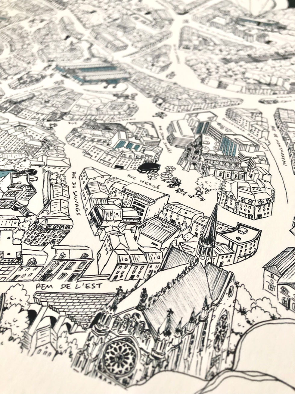 Miniature : Carte d'Angoulême