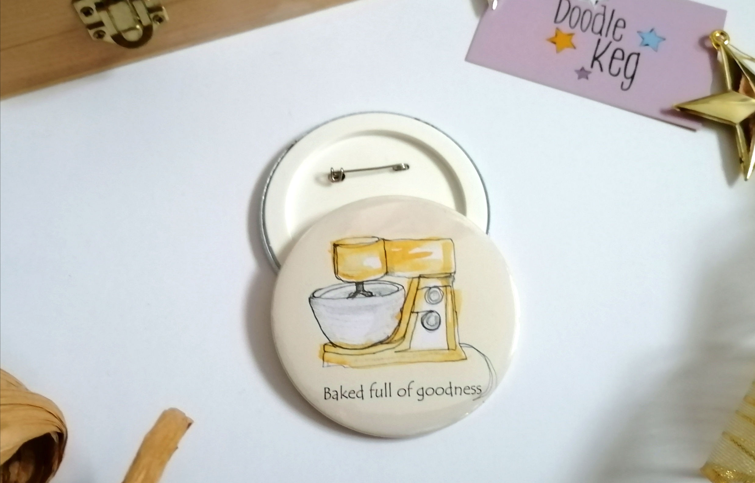 Baked full of goodness Badge