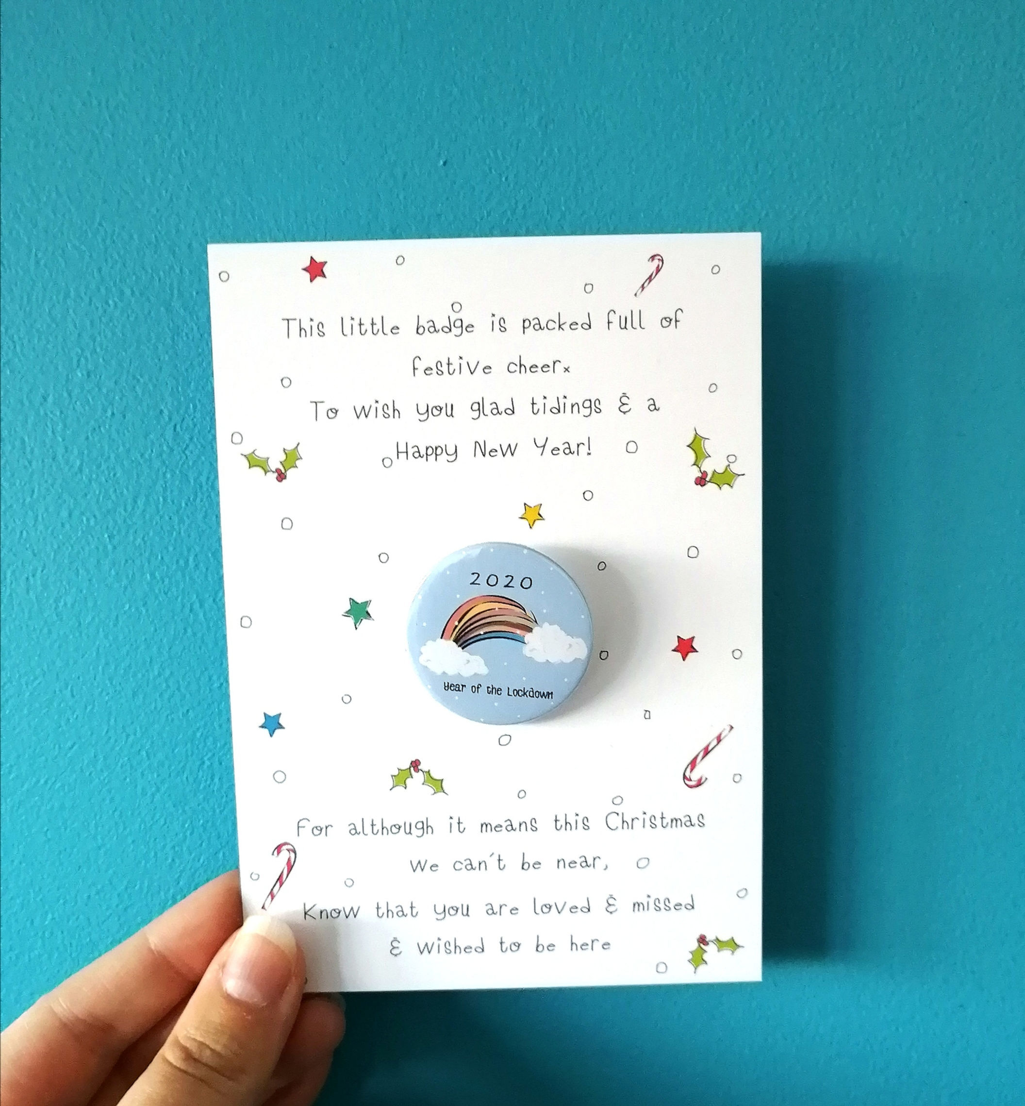 Christmas Wishes Badge Set