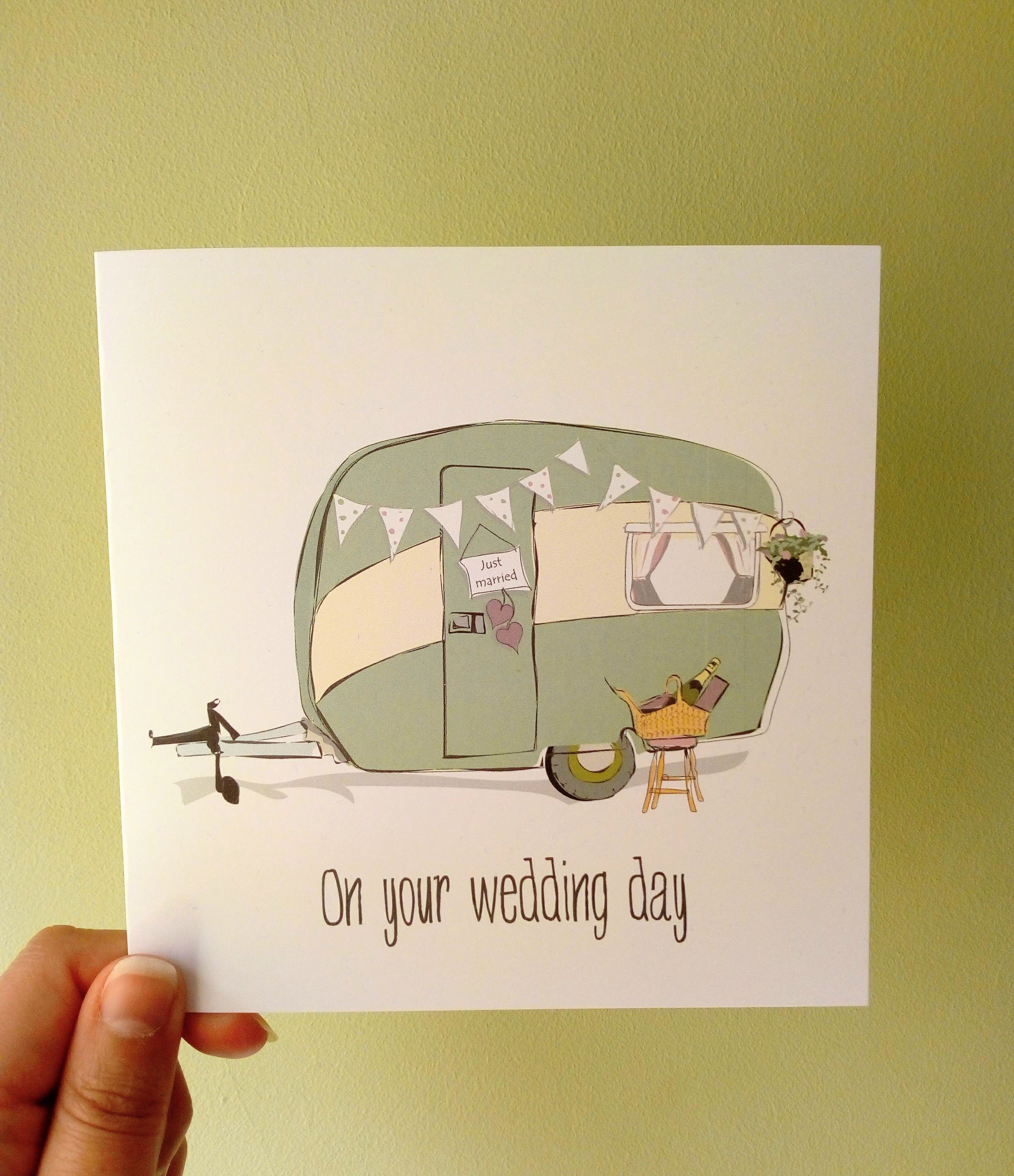 Wedding Caravan Card