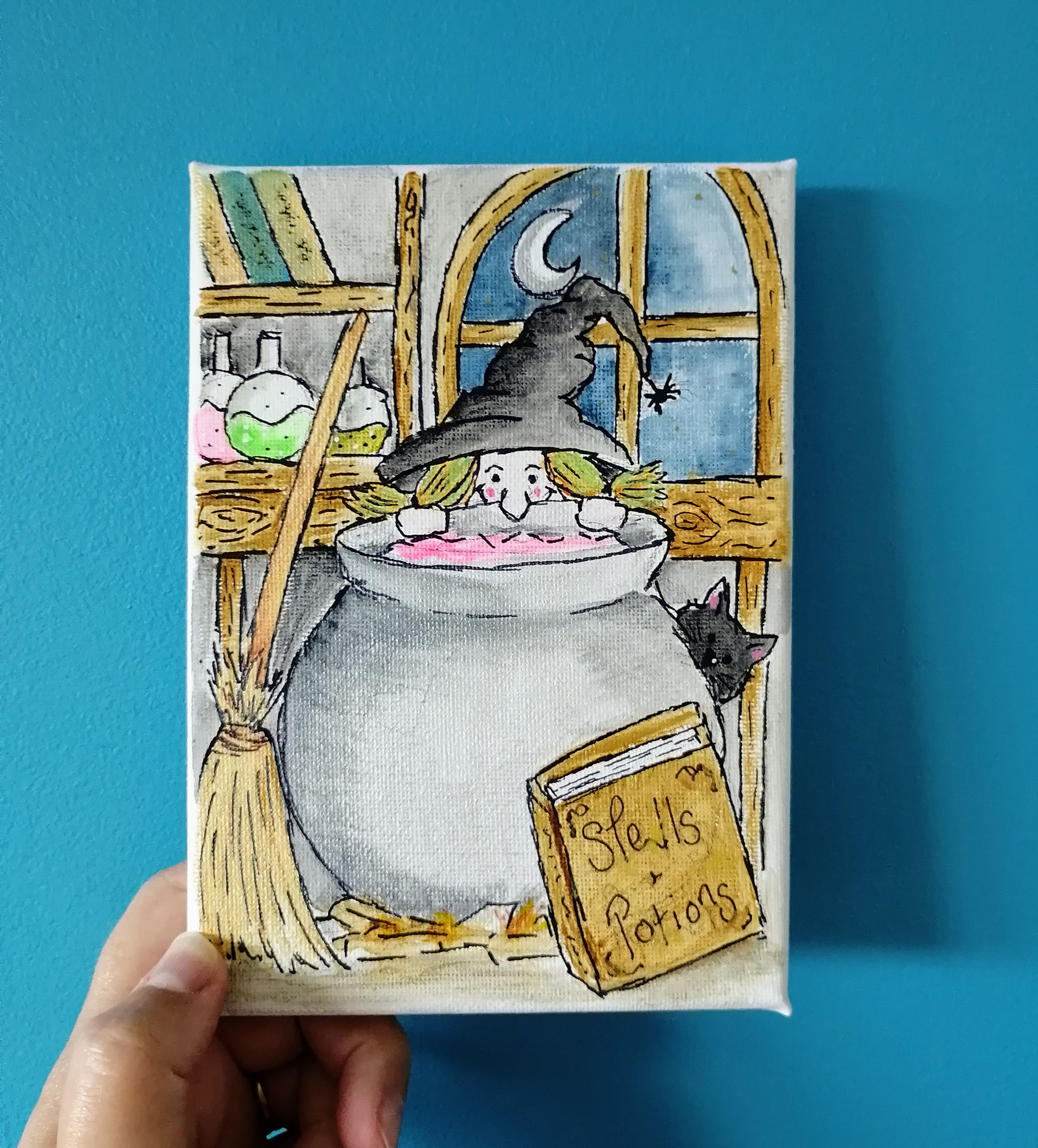 Witches Spells Painting