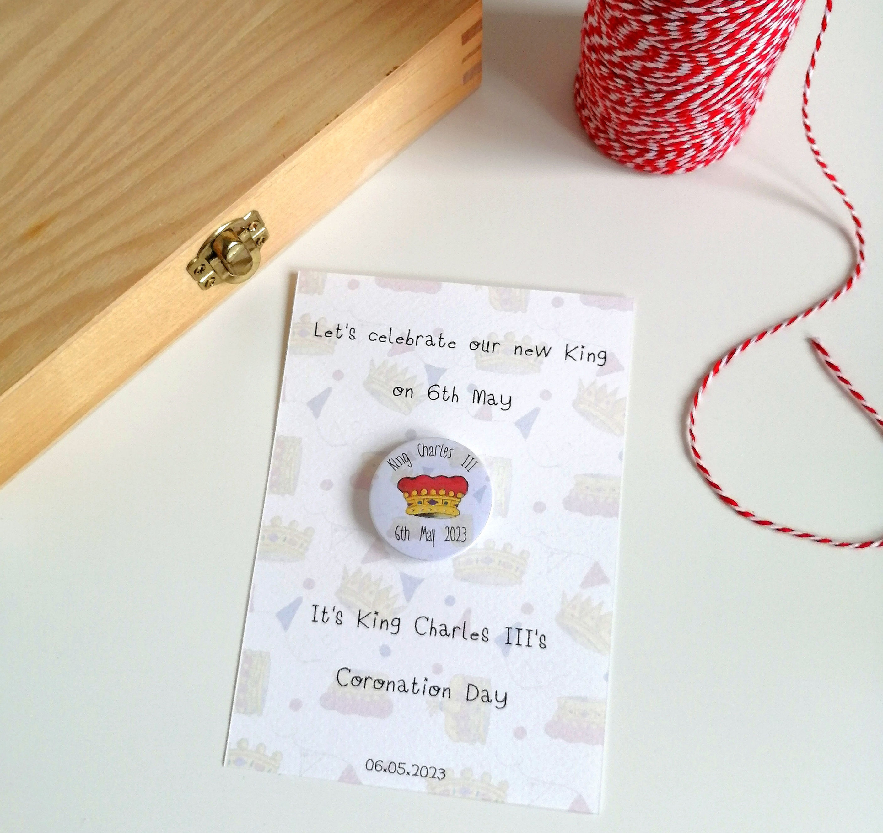 Coronation Keepsake Badge Set