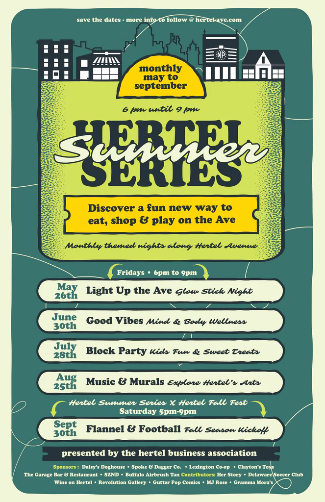 Hertel Ave. Music & Murals (Summer Concerts)