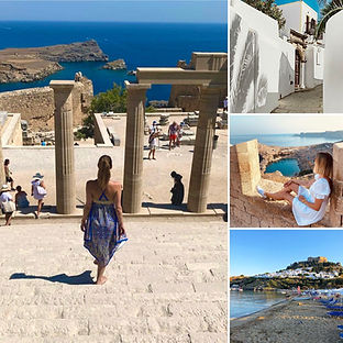 Photos of Lindos Village Greece
